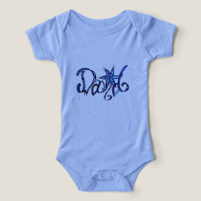 Arte del nombre de David (Diseño delantero )