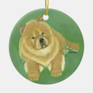 ARTE del ornamento del perro chino