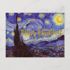 Arte del oro de las Felices Navidad de la noche