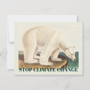 Arte del Oso Polar del Ártico Cambio Climático