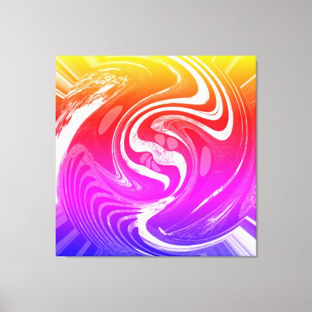 Arte del planeta arcoiris (Anverso)