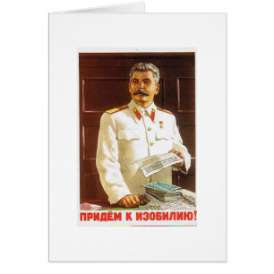 arte del poster de stalin