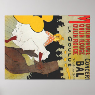 Arte del poster de Toulouse Lautrec