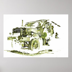 Arte del poster del Deuce M35A2 de la madre