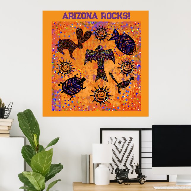 Arte del suroeste (Oficina en casa)