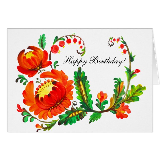 Arte del ucraniano de Petrykivka (Anverso (Horizontal))