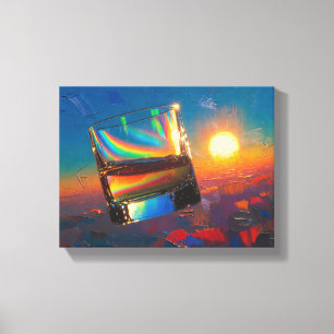 Arte del Whisky: En el Espacio (Pintura No. 1)