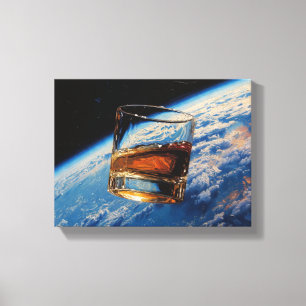 Arte del Whisky: En el Espacio (Pintura No. 2)