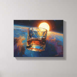Arte del Whisky: En el Espacio (Pintura No. 5)