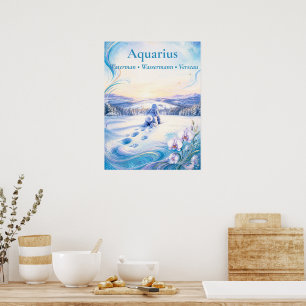 Arte del Zodiaco de Acuario   Col. de Astrología S