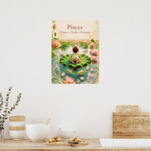 Arte del Zodiaco de Piscis   Colección de Astrolog