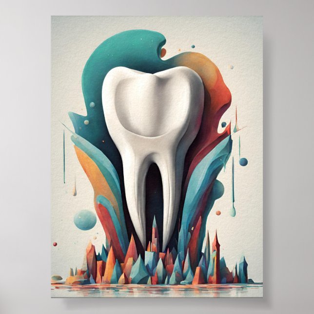 Arte dental polaco cromático (Frente)