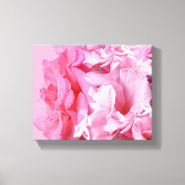 Arte digital boho floral de rosas rosadas abstract