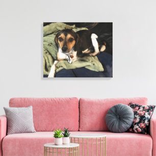 Arte digital de baja poliéster de perro mezcla de