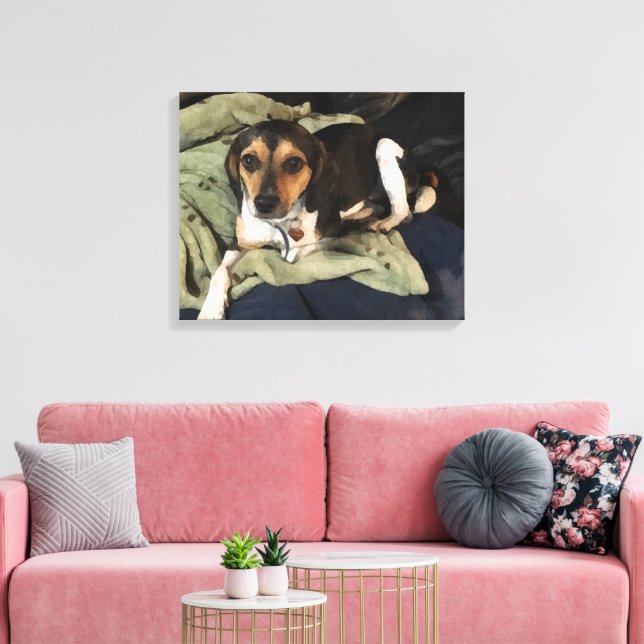 Arte digital de baja poliéster de perro mezcla de  (Insitu (Sala de estar))