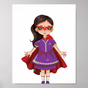 Arte digital de Chica morado