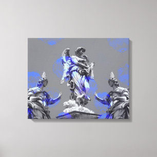 Arte digital de esculturas trazos de pincel de col