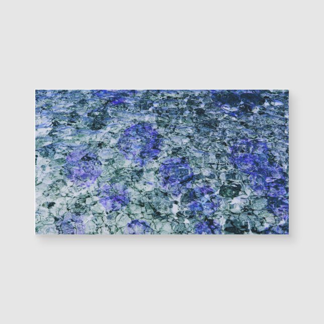 Arte digital de fondo abstracto de acuarela azul (Anverso)