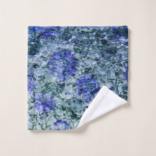 Arte digital de fondo abstracto de acuarela azul