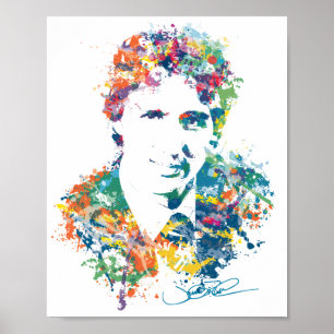 Arte digital de Justin Trudeau