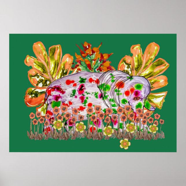 Arte digital del elefante (Frente)