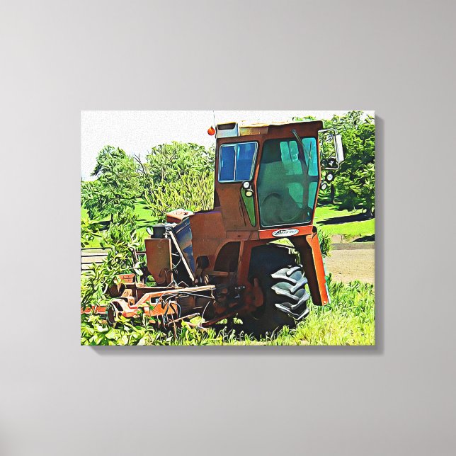 Arte digital del tractor del Medio Oeste (Anverso)