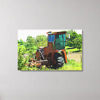 Arte digital del tractor del Medio Oeste