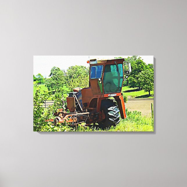 Arte digital del tractor del Medio Oeste (Anverso)
