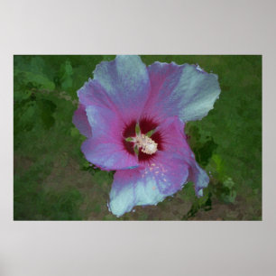Arte digital "Flor Purpurina"