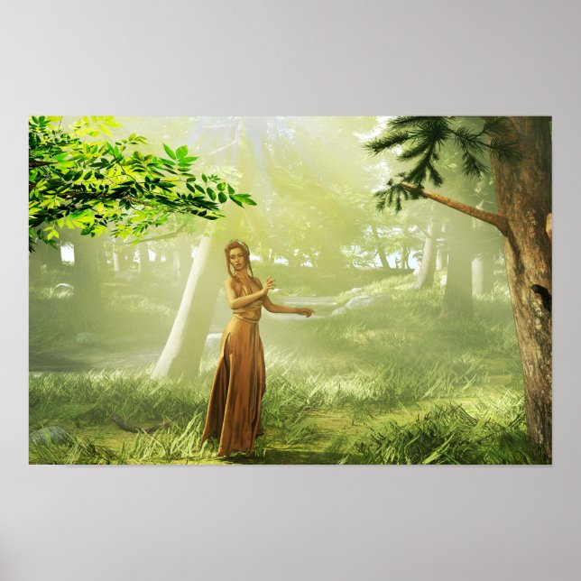 Arte digital Forest 007-01-4 (Frente)