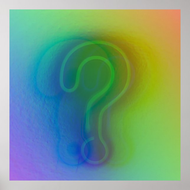 Arte digital moderno | Pared de preguntas sobre la (Frente)