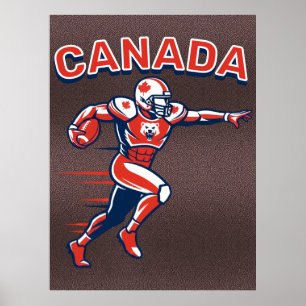 Arte dinámico patriótico del atleta de fútbol de C