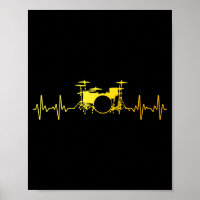 Arte divertido de baterista para hombres mujeres n