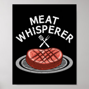Arte Divertido de Carne a la Parrilla para Hombres