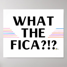 Arte divertido de cartelera de nómina ¿Qué es el F