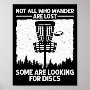 Arte divertido de golf de disco para hombres mujer