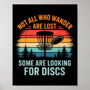 Arte divertido de golf de disco para hombres y muj