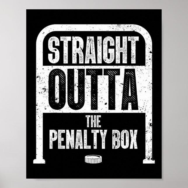 Arte divertido de hockey sobre hielo para hombres  (Frente)