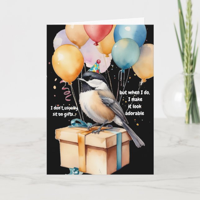 Arte divertido de invitación a fiesta de cumpleaño (Anverso)