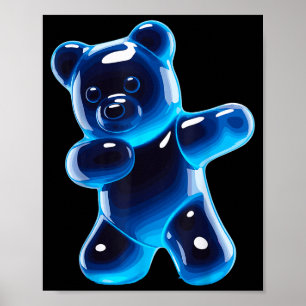 Arte divertido de osito de gominola para hombres m