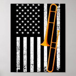Arte divertido de trombón para hombres y mujeres d