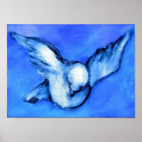 Arte Dove-Original de SQ Streater