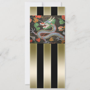 Arte Dragón Asiático Brillante