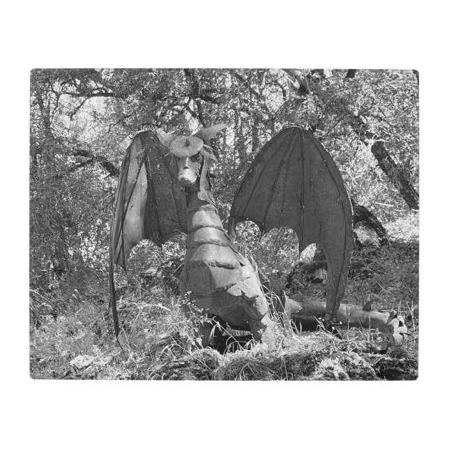 Arte Dragón metalizado (Anverso)