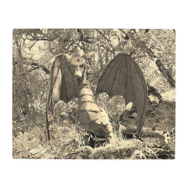 Arte Dragón metalizado (Anverso)