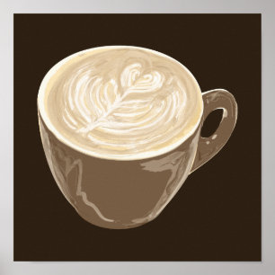 arte en el corazón del café