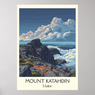 Arte en el Parque Baxter Mount Katahdin Maine