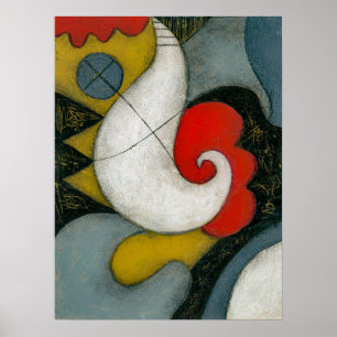 Arte en la pared del Poster de globo de cumpleaños