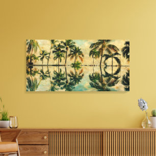Arte en lienzo Aloha Home