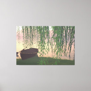 Arte en lienzo de 60"x40" con imagen de "Bajo los